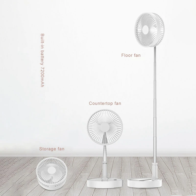 Портативный вентилятор с Usb зарядкой телескопические складные вентиляторы