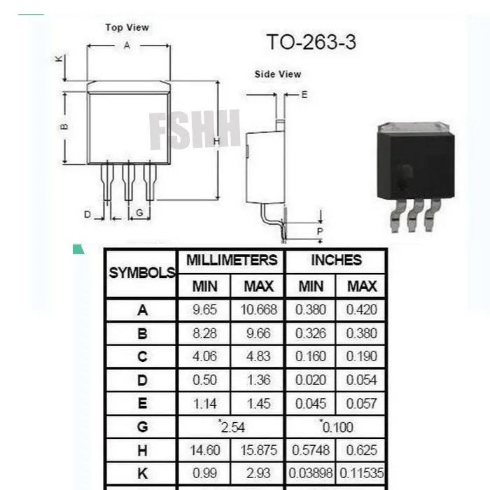 TO-263-3L Burn-in Socket TO-263-3 TO263-3 IC Test Socket/IC Socket(Flip test seat)