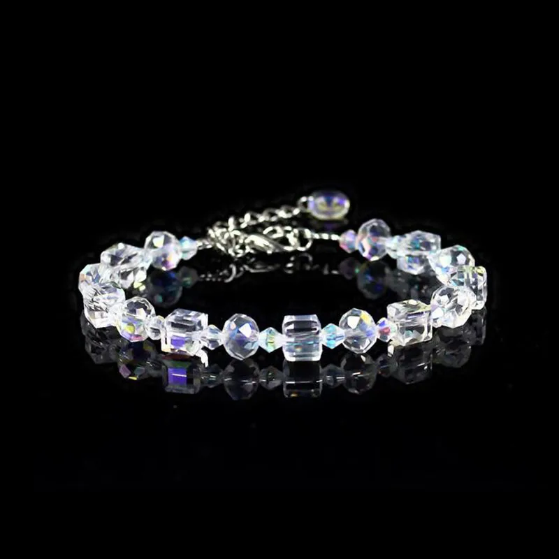 Браслеты с кристаллами для женщин 2019 роскошные регулируемые браслеты цепочкой