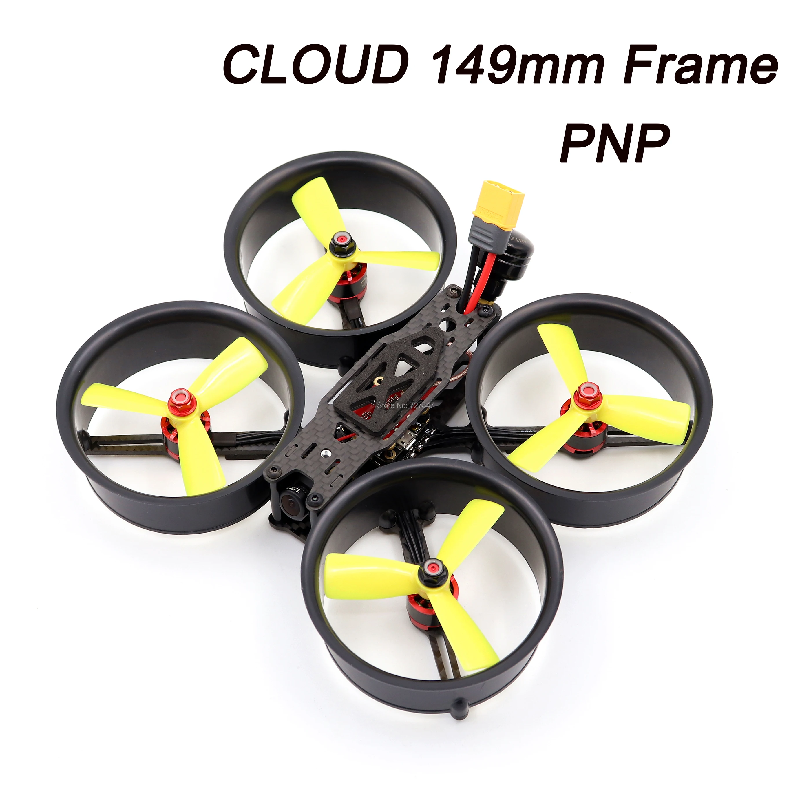 Рамка из углеродного волокна CLOUD 149 мм 3 дюйма 1407 кв двигатель 4S 20A blheli _ s Mini F4 1200TVL