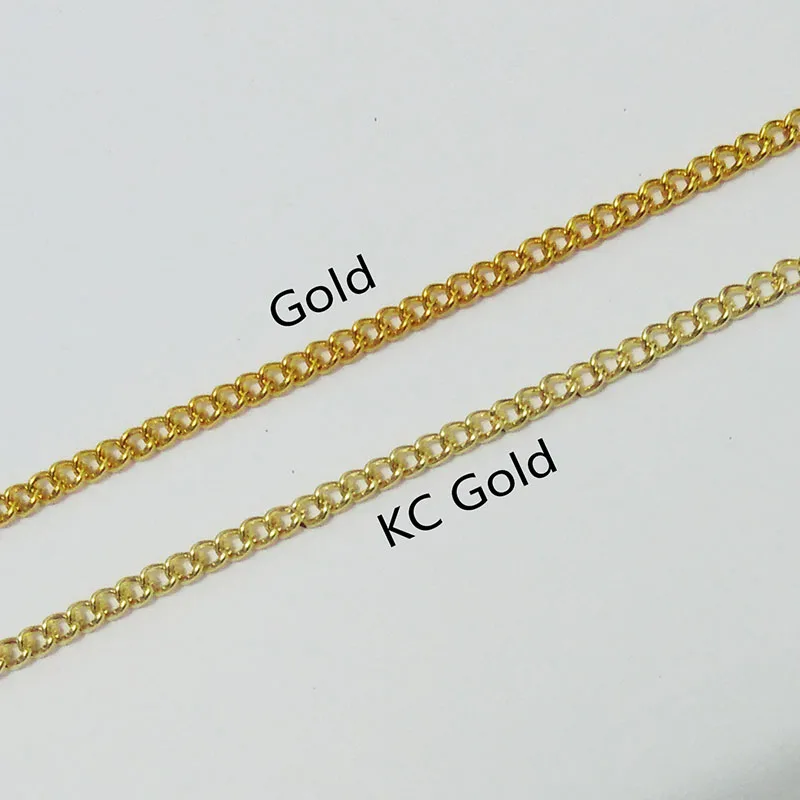 gold Stenya, 5 метров, цепочка с кисточкой, Подвески для изготовления ювелирных изделий, 2 мм, петля, браслет, ожерелье, серьги, свисающие, кабель, соединение - Цвет: gold