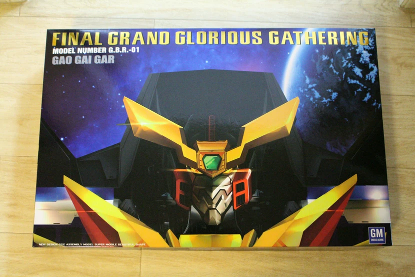Финальная большая великолепная Сборная модель GM Gundam G.B.R.-01 GAO GAI GAR экшн-фигурка