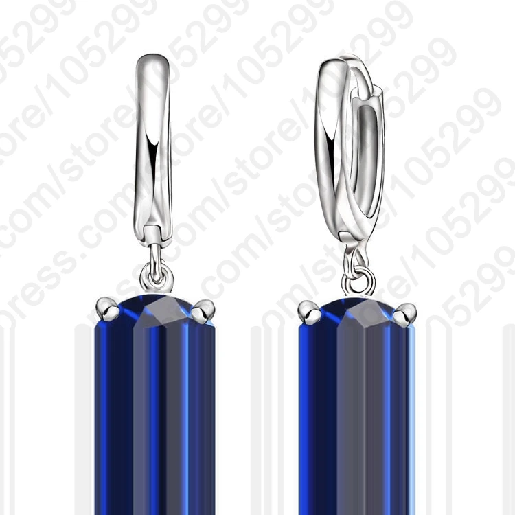 

Dangle Earrings CZ Crystal Big Round Earrings For Women Girls Gift Fashion Jewelry