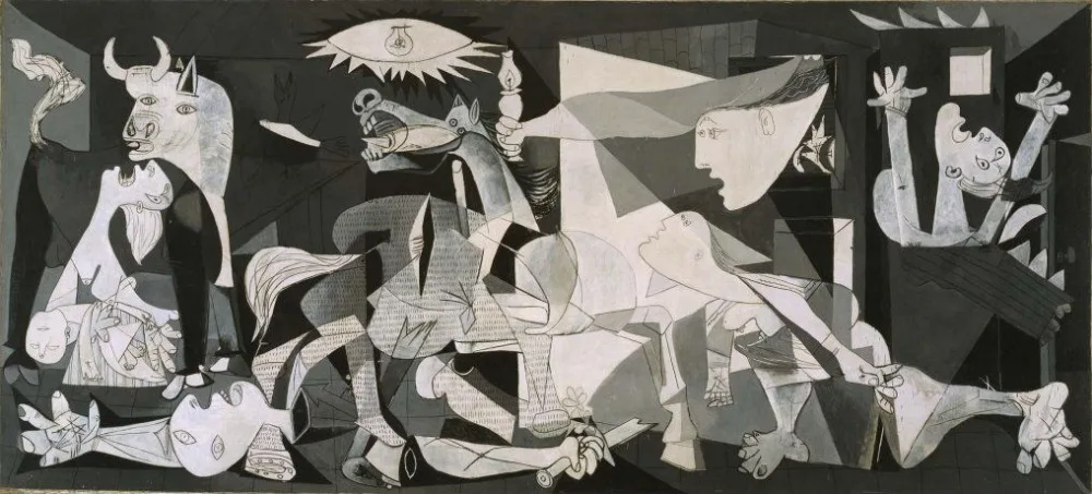 Картина маслом Размножение на льняном холсте герника 1937 Museam качество быстрая