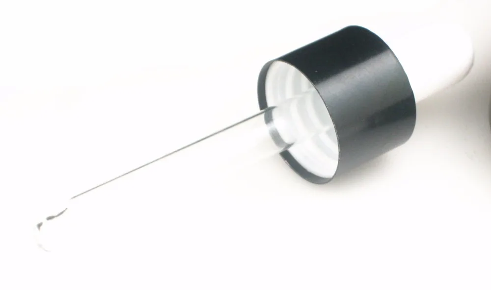 50 мл пустая белая/прозрачная/синяя ПЭТ-бутылка с золотом/серебром/Черный