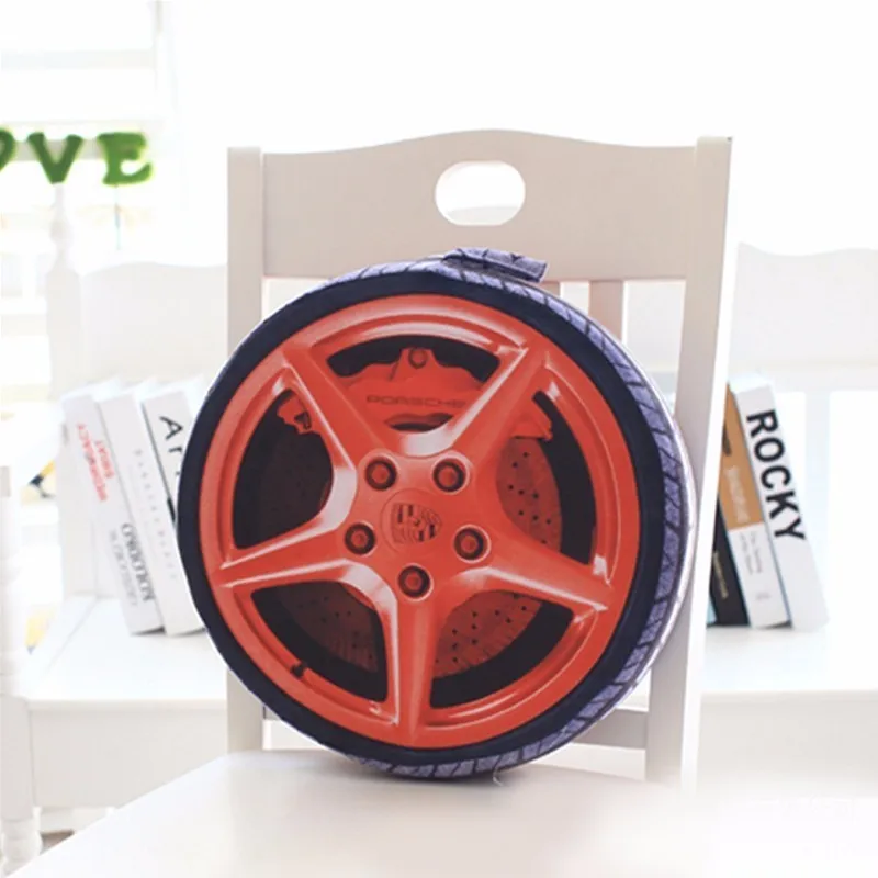 Tire cushion 4 3D автомобиля Покрышки Подушки памяти спальные Подушка для детей украшения дома Пледы диван игрушка открытый стул бюро путешествий Подушки круглый - Цвет: Tire cushion 4