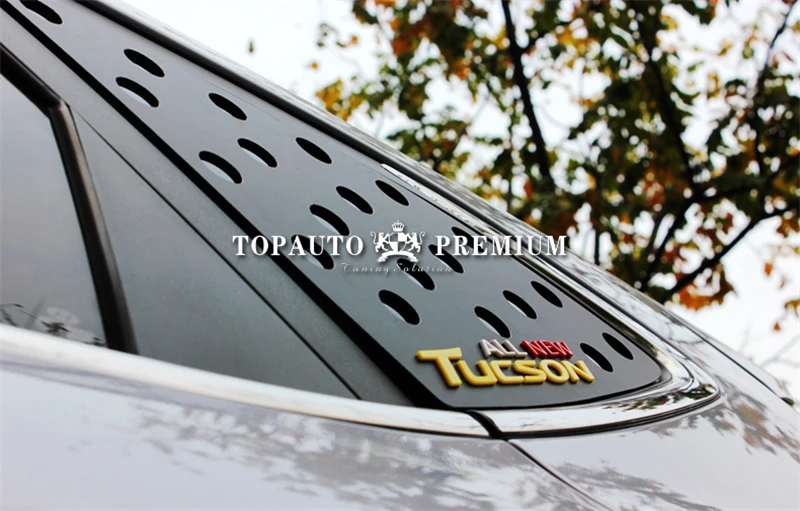 Используется для hyundai new tucson Window Louver2018 год PP пластик солнцезащитный козырек заднего стекла украшение автомобиля переоборудование