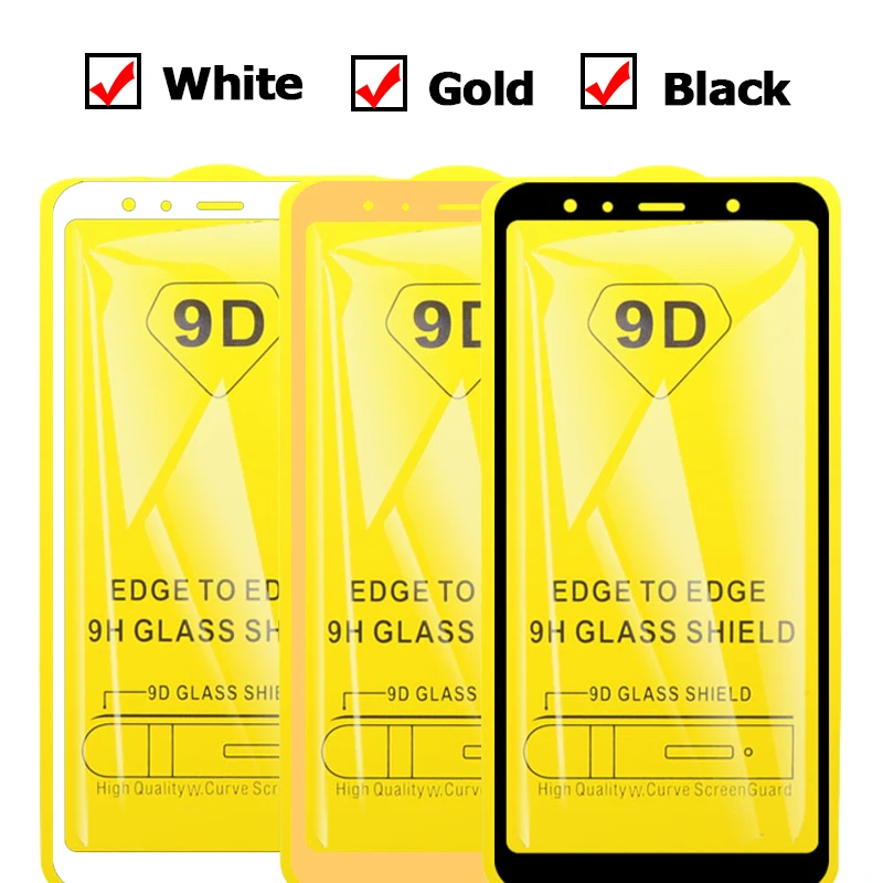 9D Защитное стекло для samsung Galaxy A8 Plus 2018 Защитная пленка экрана A5 A6 A7 A9 camзакаленное
