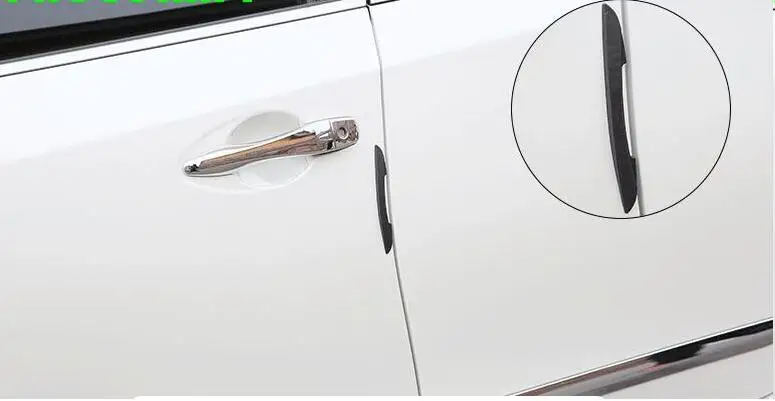 Авто дверь стикер против царапин отделка для toyota camry corolla altis rav4 4 шт./лот Стайлинг