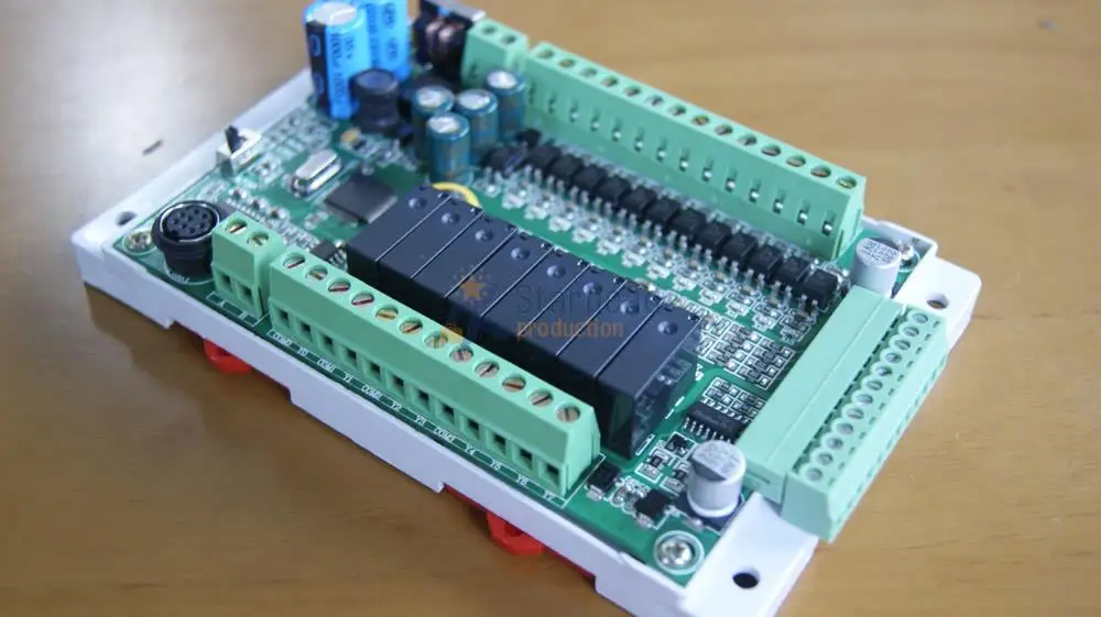 Плата модуля FX1S 20MR/MT 4AD2DA часы Modbus 24 В постоянного тока для Mitsubishi PLC релейный или