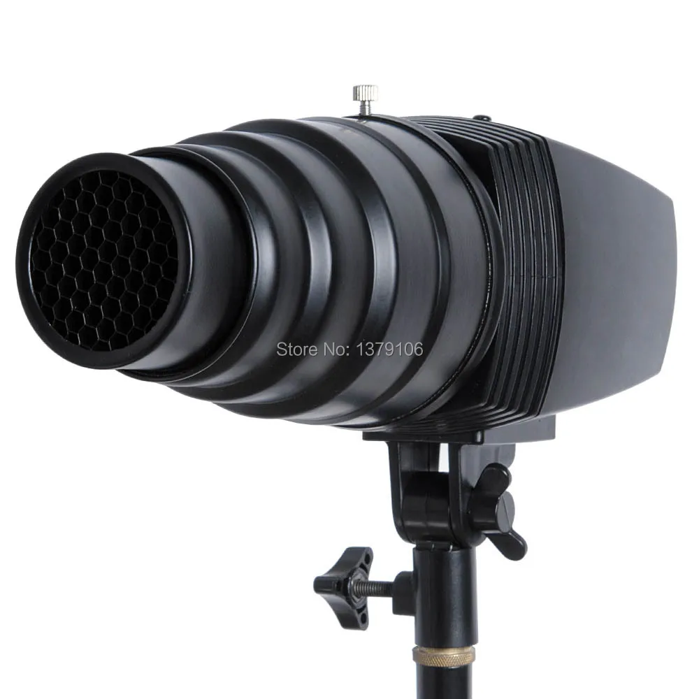 Godox SN-02 конический Snoot сотовая сетка Световая трубка для универсального крепления