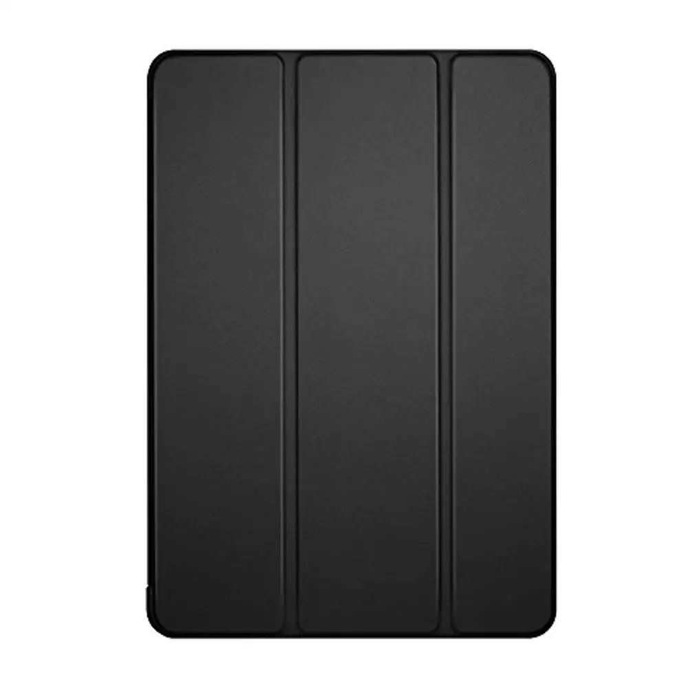 Black Для iPad 2/3/4 ультра тонкий легкий умный чехол складываются в три раза подставка с гибкой мягкая термополиуретановая накладка на заднюю панель для iPad2 IPAD3 IPAD4 планшет - Цвет: Black
