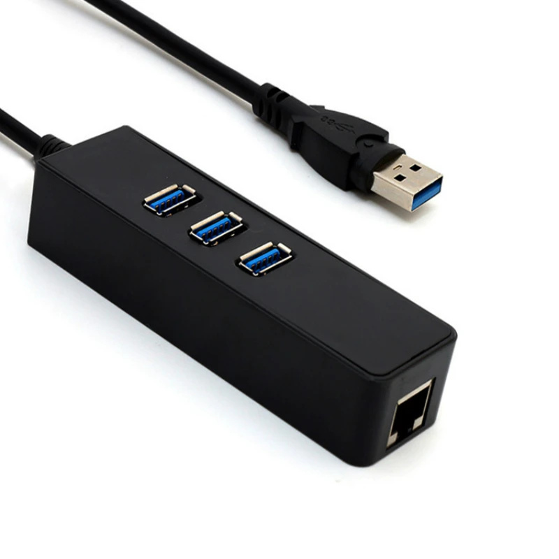 1000 Мбит/с USB 3 0 концентратор Ethernet RJ45 Lan сетевая карта Gigabit адаптер usb хаб для Windows