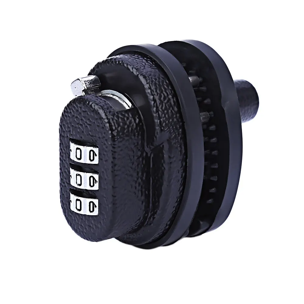 Новинка 3 циферблата цинковый сплав триггер пароль замок пистолет ключ для