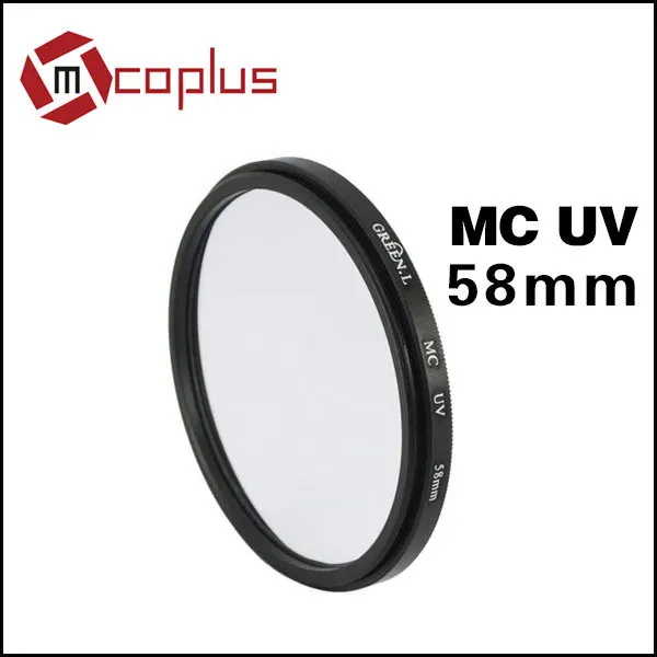 

Mcoplus супер тонкий фильтр высокой четкости 58 мм MC-UV для цифровой камеры