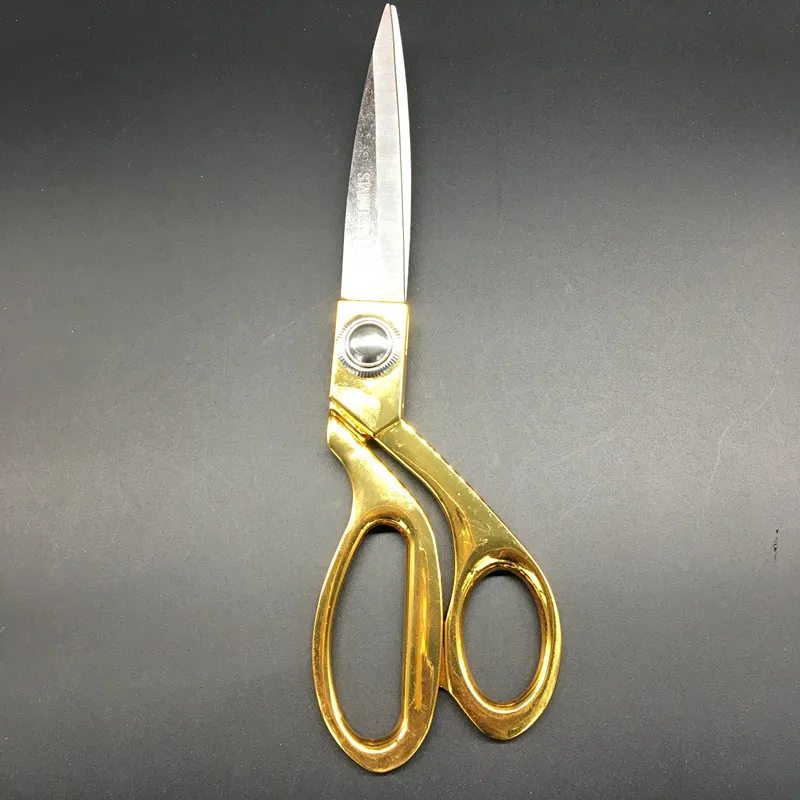 Ножницы швейные из нержавеющей стали с золотистой ручкой 8 дюймов|tailor sewing