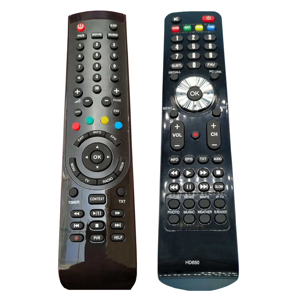Новый пульт дистанционного управления подходит для MK цифрового Куба Samsat HD600 HD650