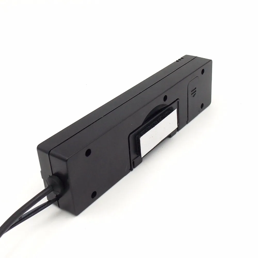 Универсальные автомобильные цифровые часы с ЖК дисплеем и красной/оранжевой