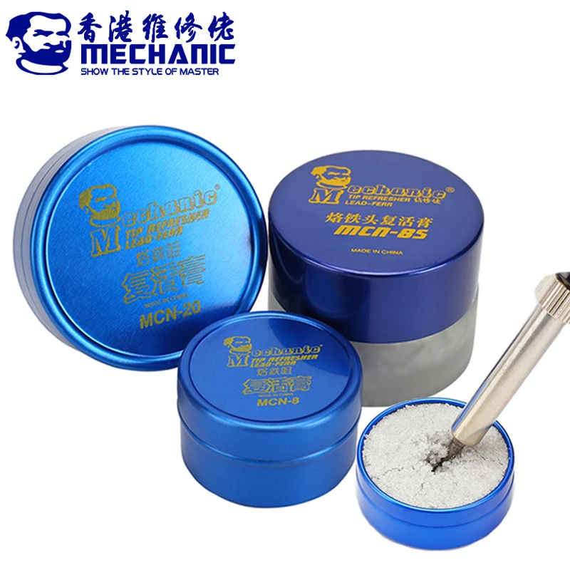 

MECHANIC Soldering Iron Tip Refresher Clean Paste for Oxide Solder Iron Tip Head Resurrection Repair Tools