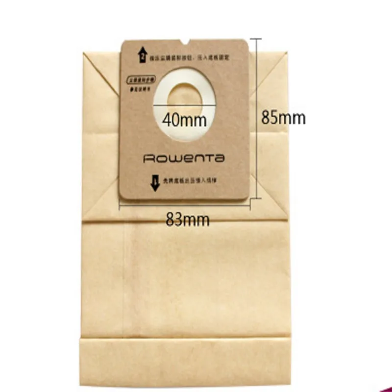 10pcs Universal Vacuum Cleaner Bags Paper Dust Bag Replace for Rowenta ZR0049/ZR0007 | Бытовая техника