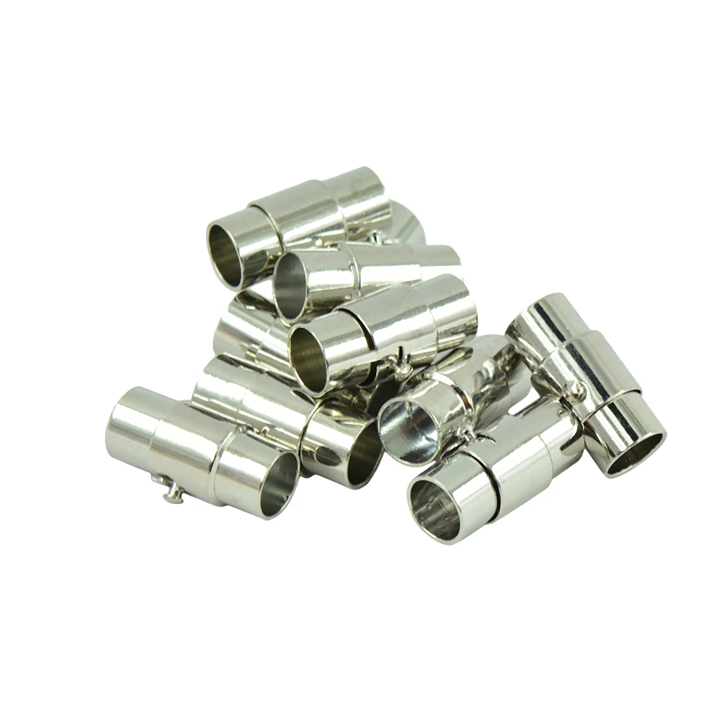 Клей для кожи Kumihimo на магнитной застежке запирающая застежка браслета сделай сам