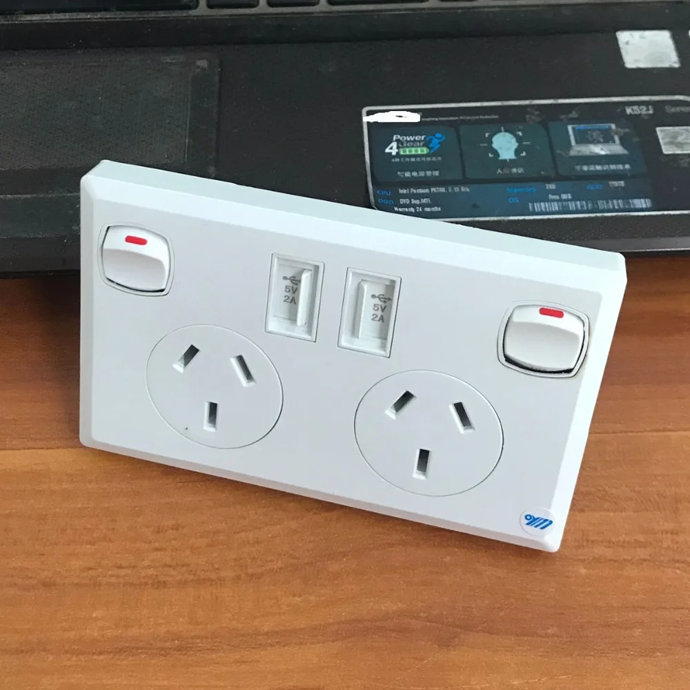С 2 портами (стандарт 2100mA стены Зарядное устройство разъем адаптера Dual USB Порты и