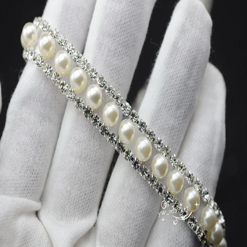 Свадебное платье с жемчужинами и кристаллами|rhinestone applique|crystal rhinestone appliqueapplique strass |