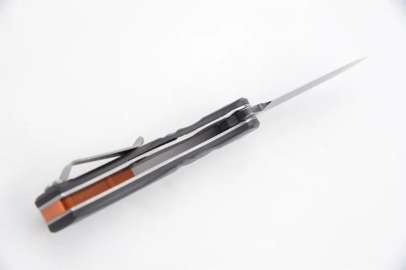 Флиппер JUFULE EF 1934 с шарикоподшипником лезвие D2 ручка из стали G10 складной