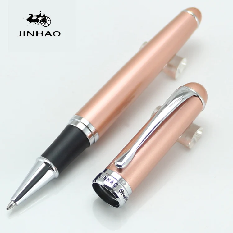 JINHAO 750 розовое золото 15 цветов Ручка роллер черные/синие чернила роскошные
