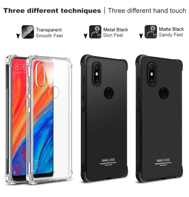 Для Xiaomi mi Mix 2 прозрачный чехол IMAK TPU силиконовая задняя крышка для Funda Xiaomi mi x 2 S чехлы Coque Xiaomi mi x2 mi x2 S