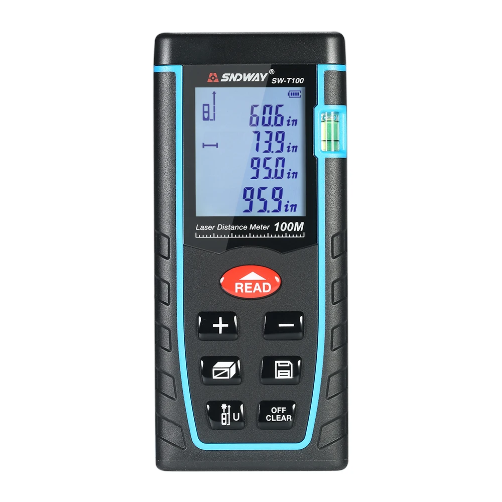 Портативный лазерный дальномер с ЖК дисплеем 100/80/60/40 м|distance meter range|digital laser distance