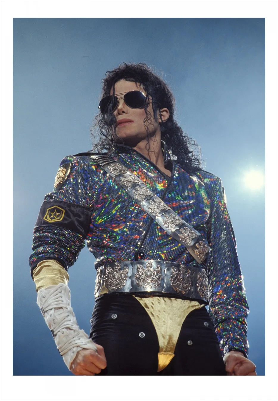 Майкл Джексон Гао Цинхай украшение картина белая фотобумага печать наклейки на