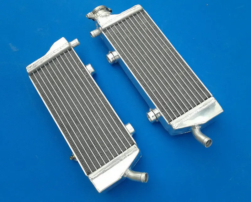 Низкая цена алюминиевый радиатор для KTM 250/350/450 SXF/SX F/XCF 2011 2012 2013 2014 250SXF 350SXF 450SXF 11 12 13