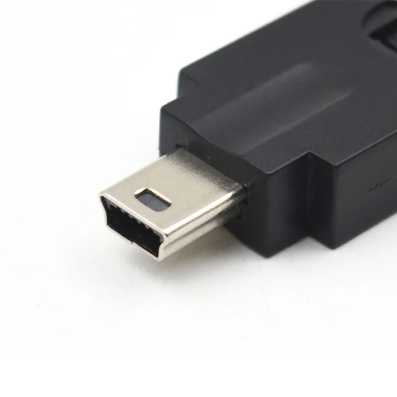 Мини-usb Мужской к USB Женский Конвертер Разъем передачи данных синхронизации OTG адаптер для автомобиля AUX MP3 MP4 планшеты телефоны u-диск