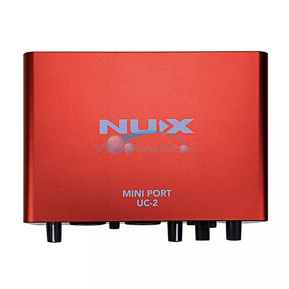 NUX UC 2 мини порт USB Professional портативный аудио для микрофона MIDI вход и выход