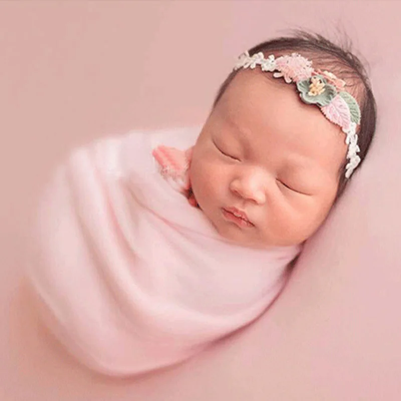 Newborn Stretch Wraps for Photography Props Tiny Baby Photo Shoot bebe foto Picture fotografia Wrap Accessories | Детская одежда и