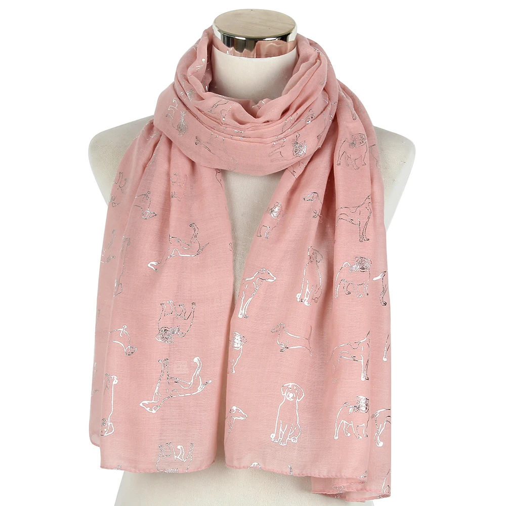 FOXMOTHER новинка белая и розовая фотолента из фольги шарф для собак шарфы подарки