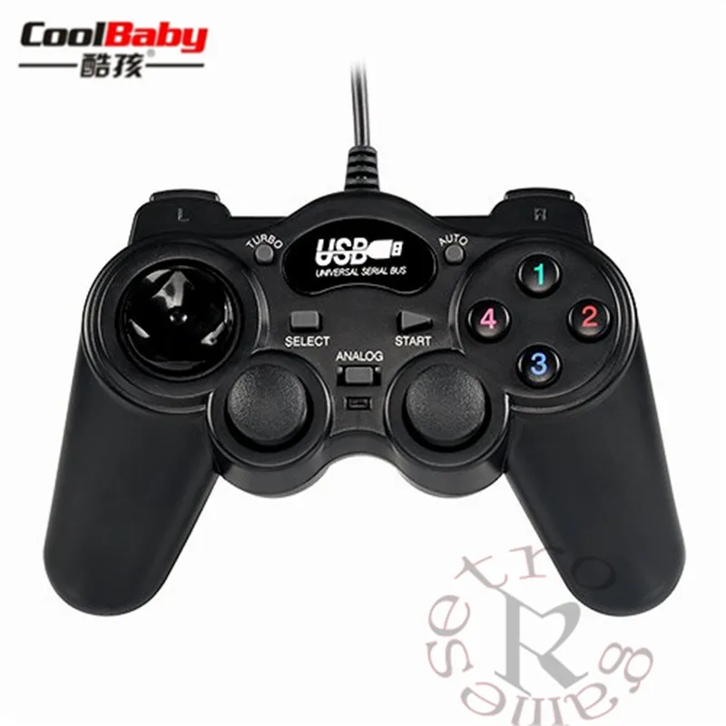 Проводной геймпад джойстик usb 2 0 Shock Джойстики игровой контроллер для ПК ноутбука