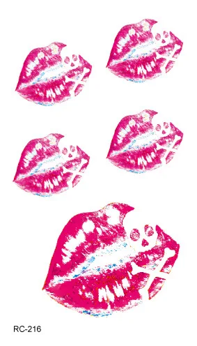 Оригинальные цветные наклейки на руку Водонепроницаемые тату 5000pks|Временные