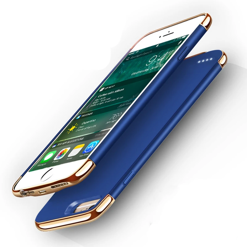 3500 мАч/4000 мАч зарядное устройство чехол банк питания для iPhone 6 6s 7 8 ультра тонкий внешний резервный аккумулятор для iPhone 6 6s 7 8 Plus