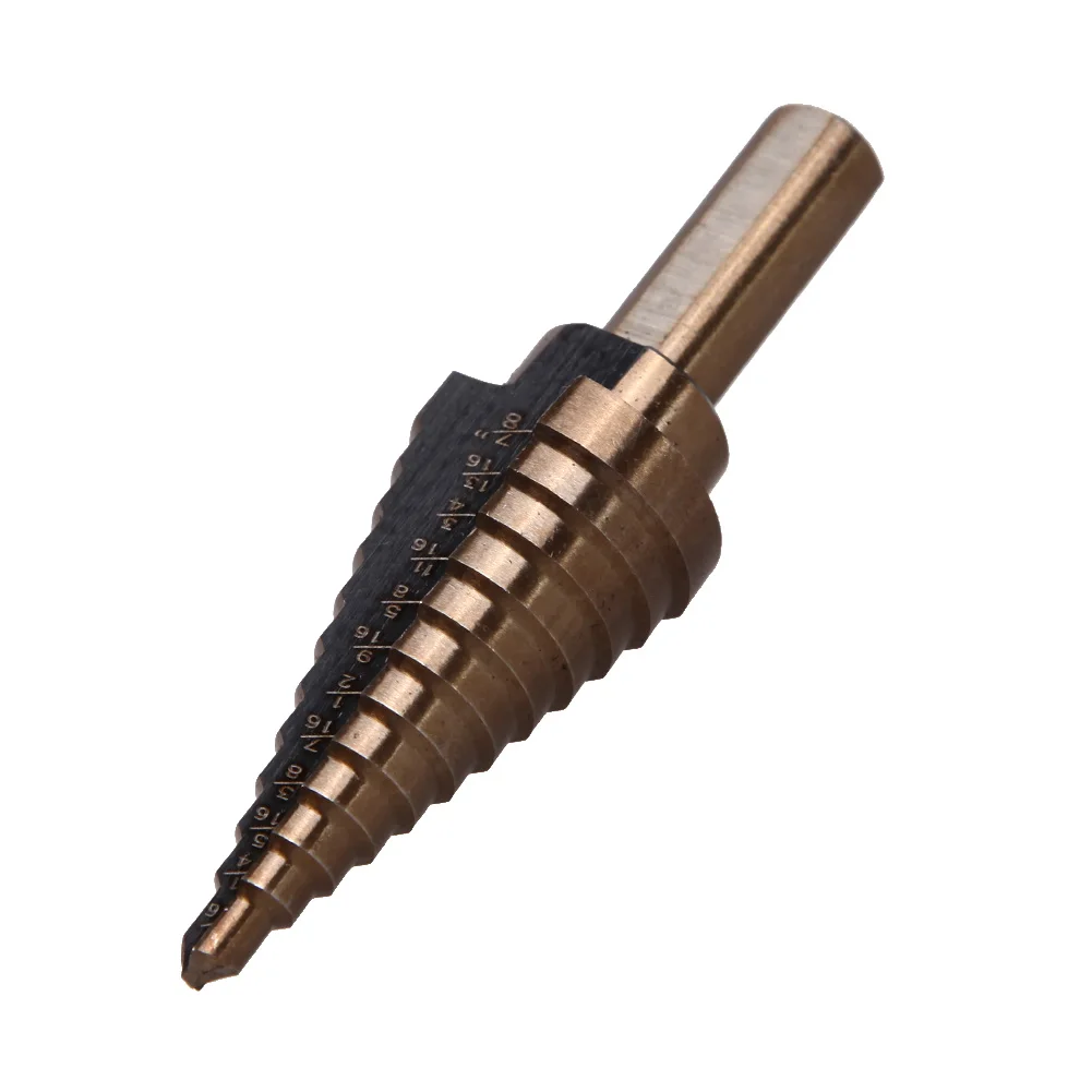 5 шт. набор ступенчатых сверл Hss Cobalt с несколькими отверстиями 50 размеров