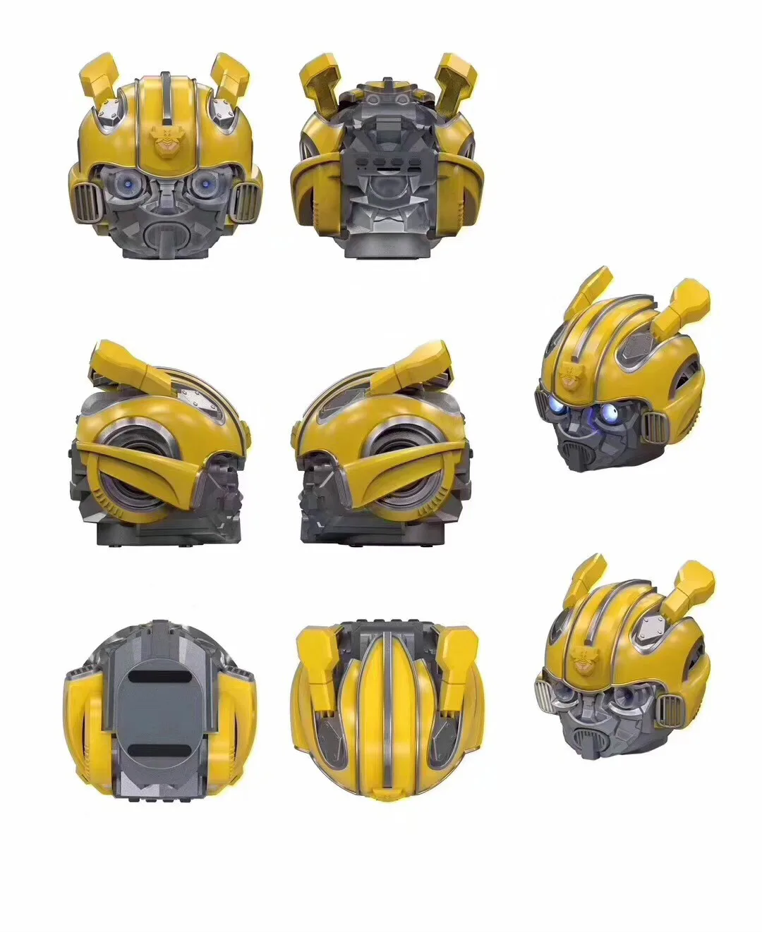 Bumblebee Bluetooth динамик мини беспроводной динамик s сабвуфер стерео трансформаторы светодиодный мигающий светильник BT Бумбокс для FM Mp3 TF