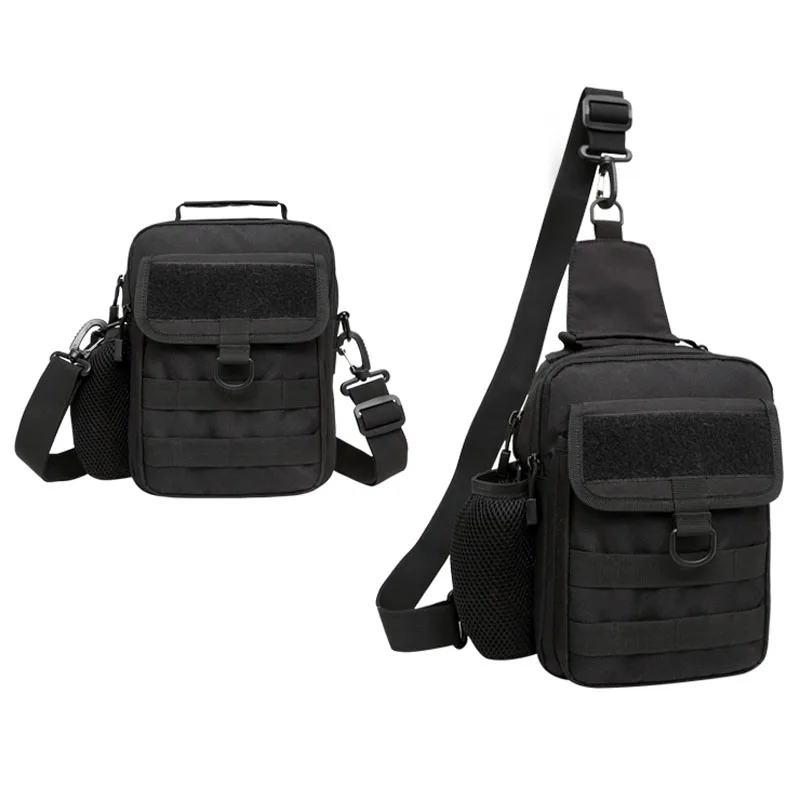 Нейлоновая нагрудная сумка для мужчин многофункциональная сумочка-слинг в стиле