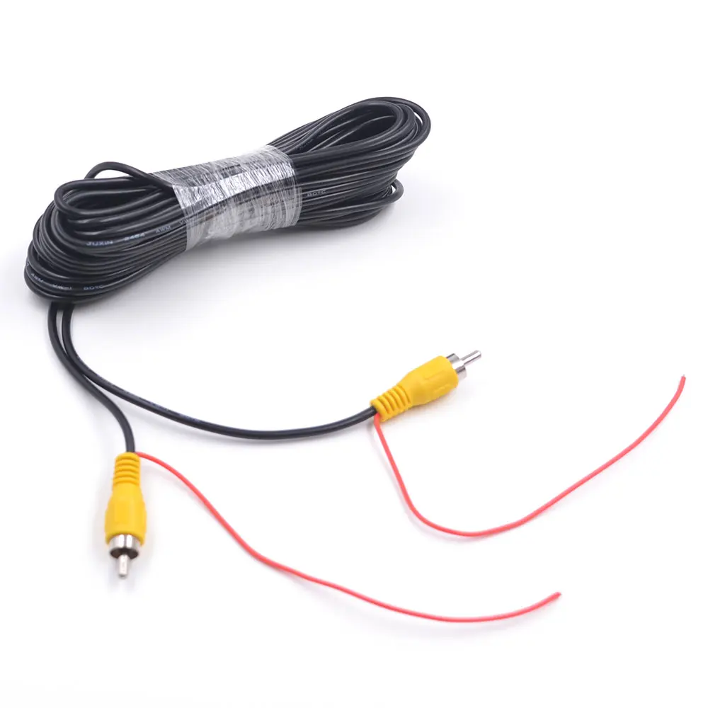10 м RCA Connetor автомобильный монитор заднего вида камера видео кабель и 1 5 питания с