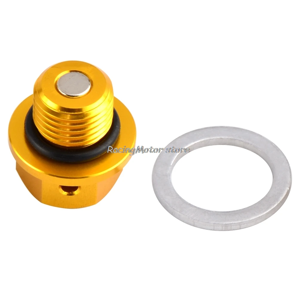 Магнитная гайка для слива масла M12xP1.5 болт Suzuki RM125 RM250 RMZ250 DRZ70 DRZ100 DRZ250 DRZ400S/E/SM #9 |