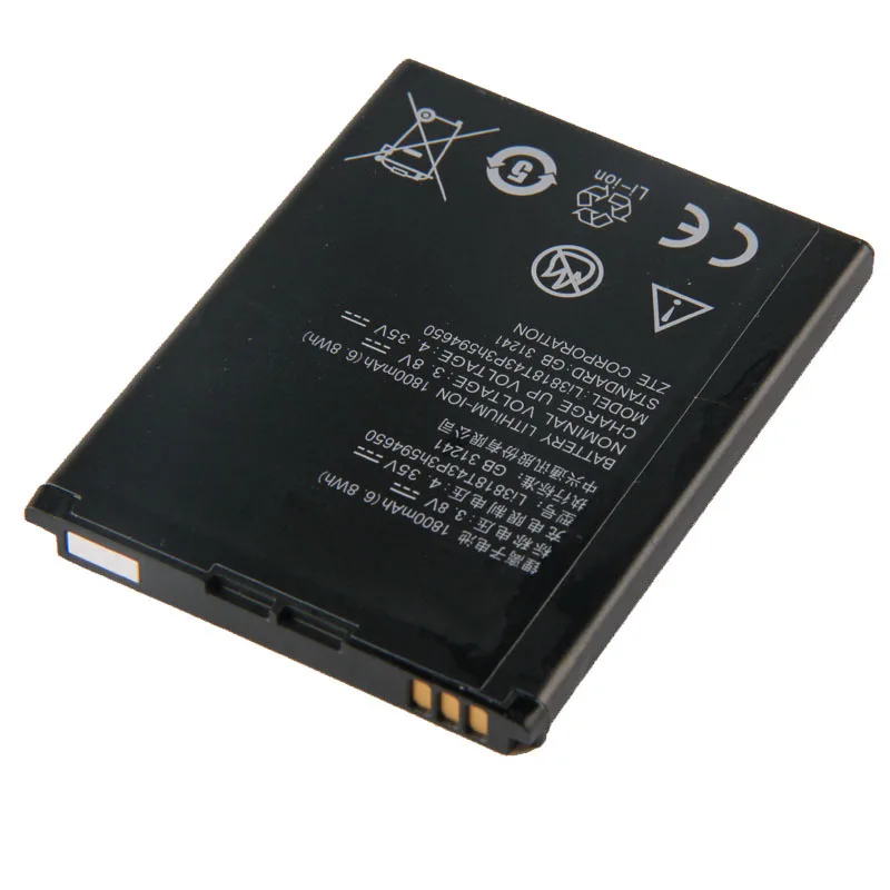 Оригинальный аккумулятор Li3818T43p3h594650 для телефона ZTE V889M U817 U795 U807 V956 N818 T807 U970 U930 1800