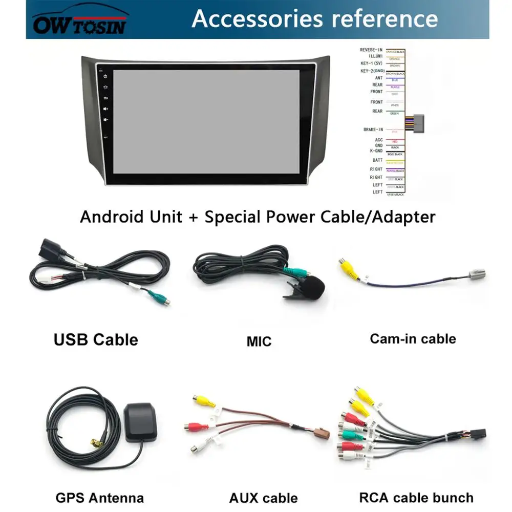 Автомобильный мультимедийный плеер IPS Android 10 1 8 ядер 4 Гб + 64 ГБ GPS для Nissan Sylphy 9 0-2012 |