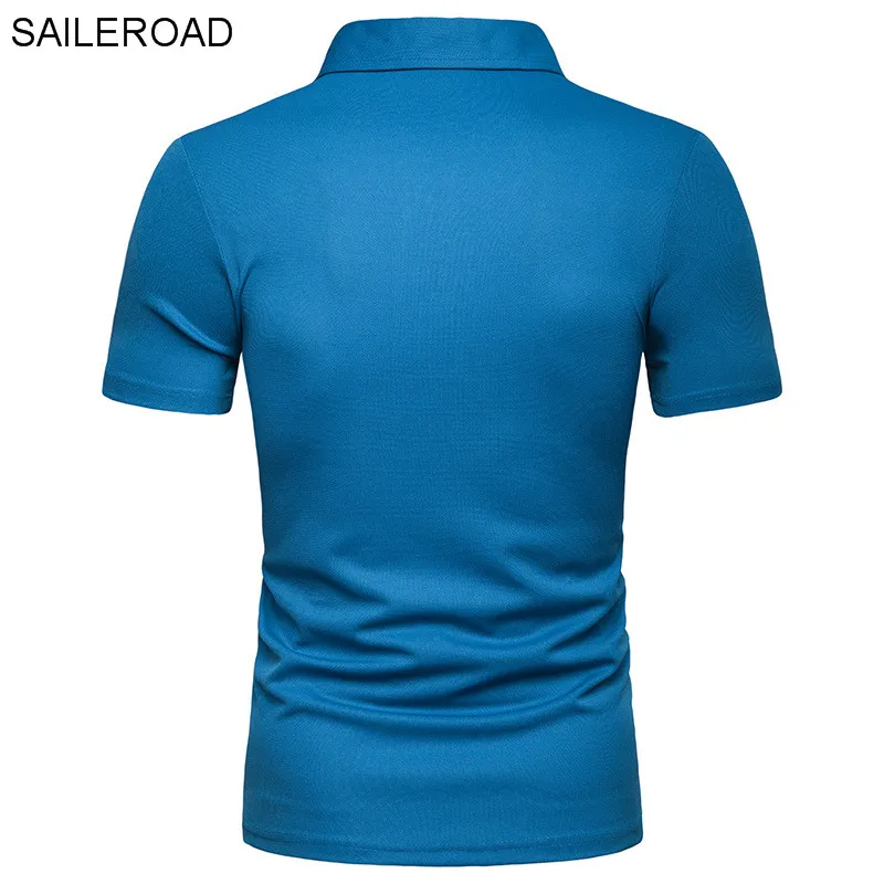 SAILEROAD/брендовая одежда хорошего качества Мужская рубашка поло хлопковая с