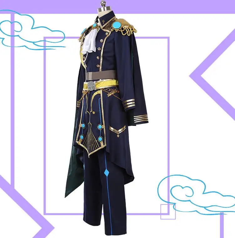 Аниме! Idolish7 Cruiser Observer триггер YAOTOME Гаку великолепные Готическая Униформа Косплэй костюм на заказ
