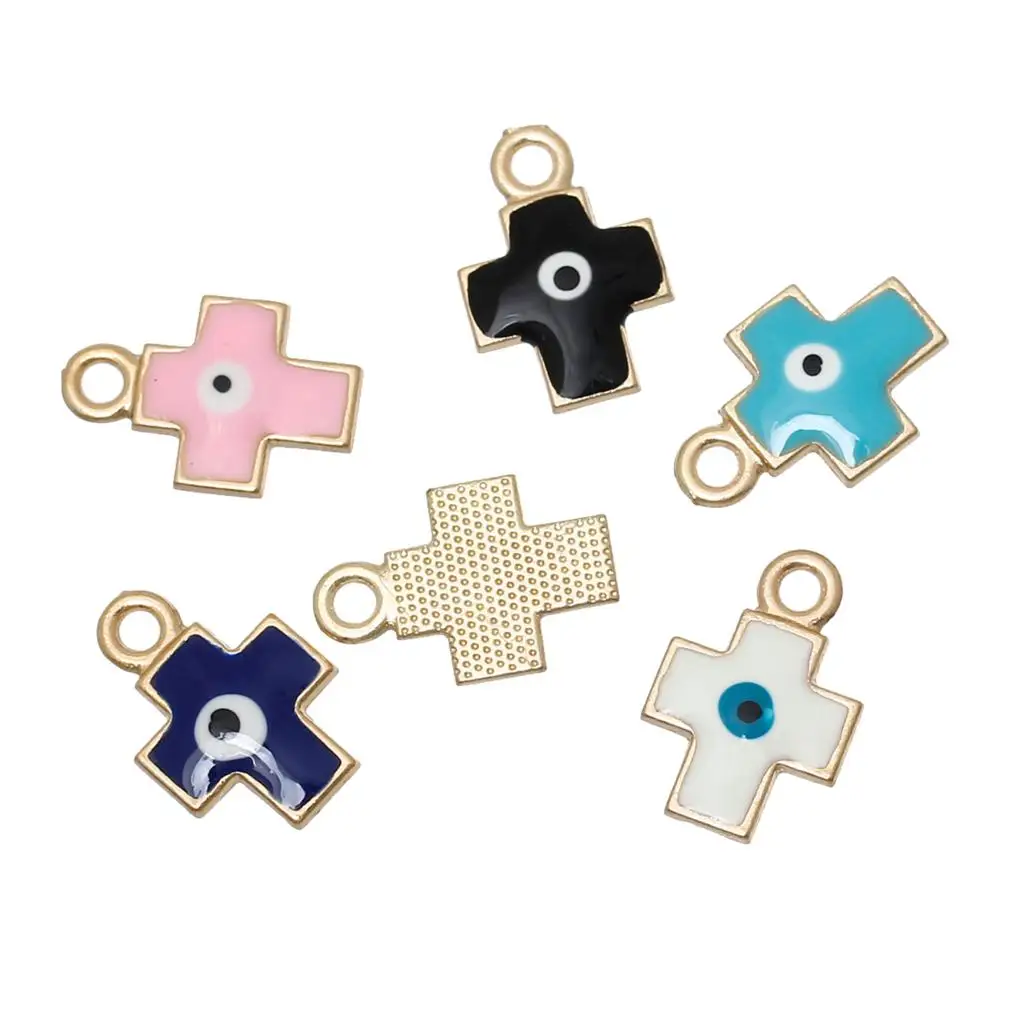 Очаровательные Подвески DoreenBeads из цинкового металлического сплава крест